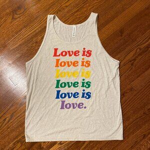 LAST CHANCE: LGBTQ+ Pride Tank - Size Large